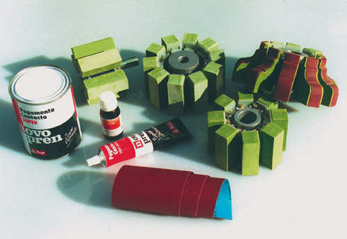 Photo of Rubber Blocks and Glue